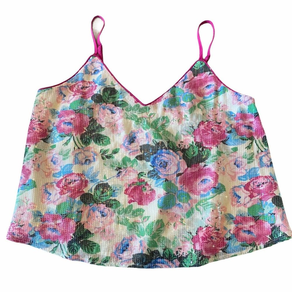 WayF fontane cami swing tank top Small Sequin - Picture 3 of 8
